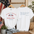 God Made • Jesus Saved | 250 Years of Freedom - Bella + Canvas 6110C Women’s 6 oz Heavyweight Tee