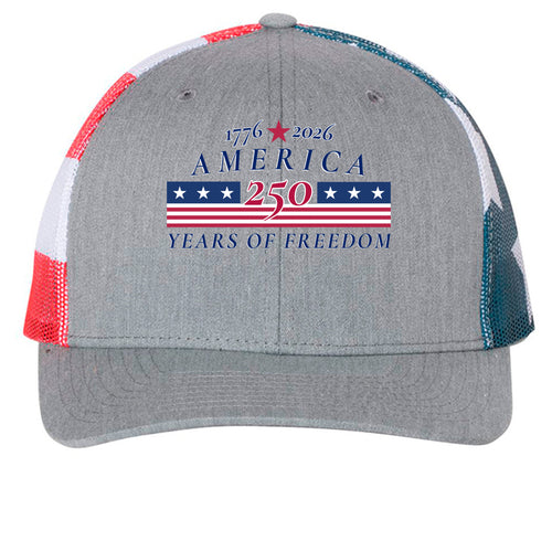 Heather Grey/ Flag - 112PM - FRONT