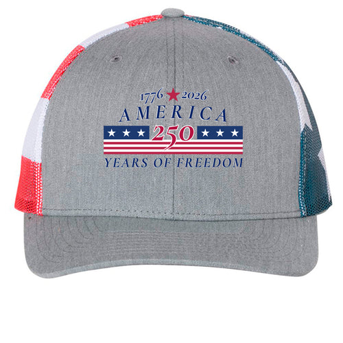 Heather Grey/ Flag - 112PM - FRONT